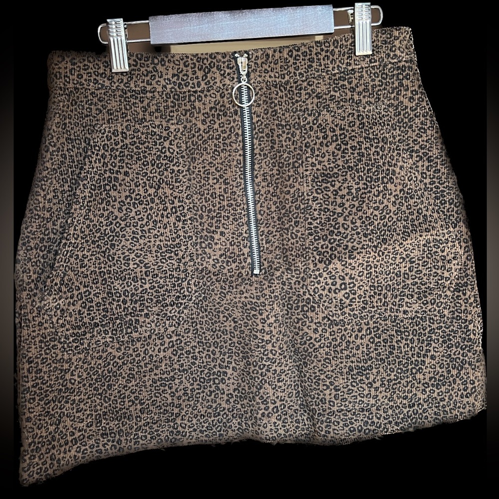 Cheetah Mini Skirt